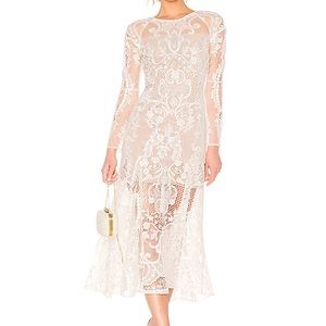 Bronx and Bianco Boho wedding dress